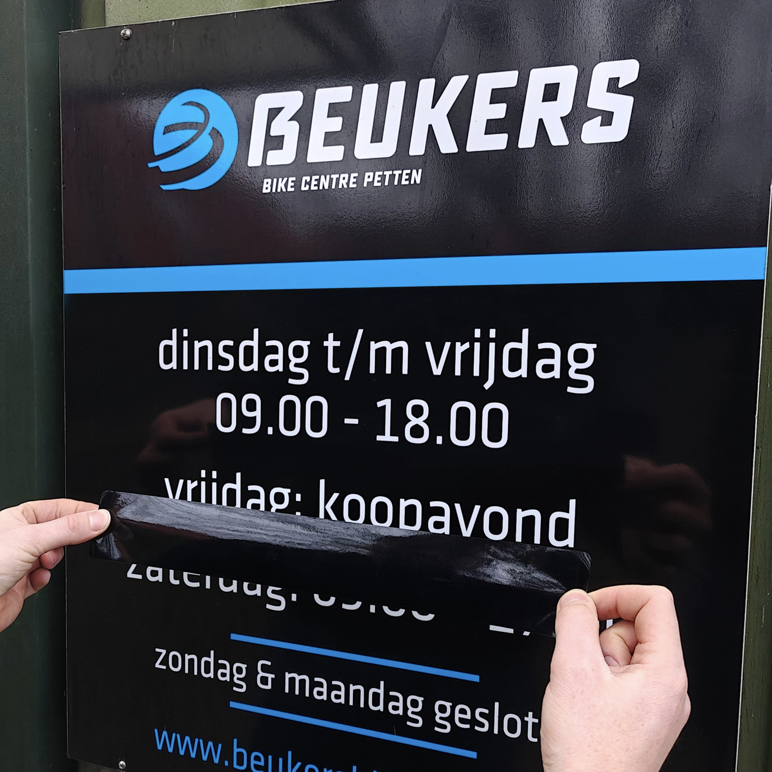 Nieuwe openingstijden